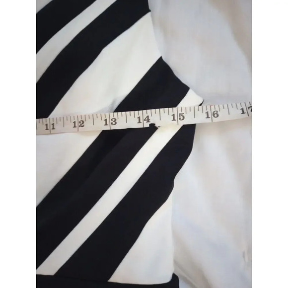 Cynthia Rowley Sleeveless Dress Size S NWT Black/White Mini Fit And Flare - Picture 7 of 9